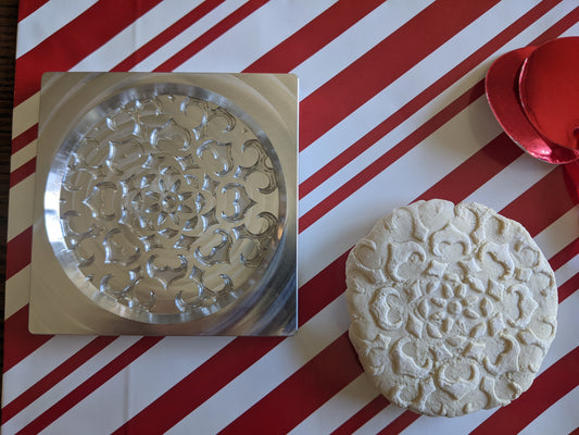 Round Ornament - 3D Cookie Mold